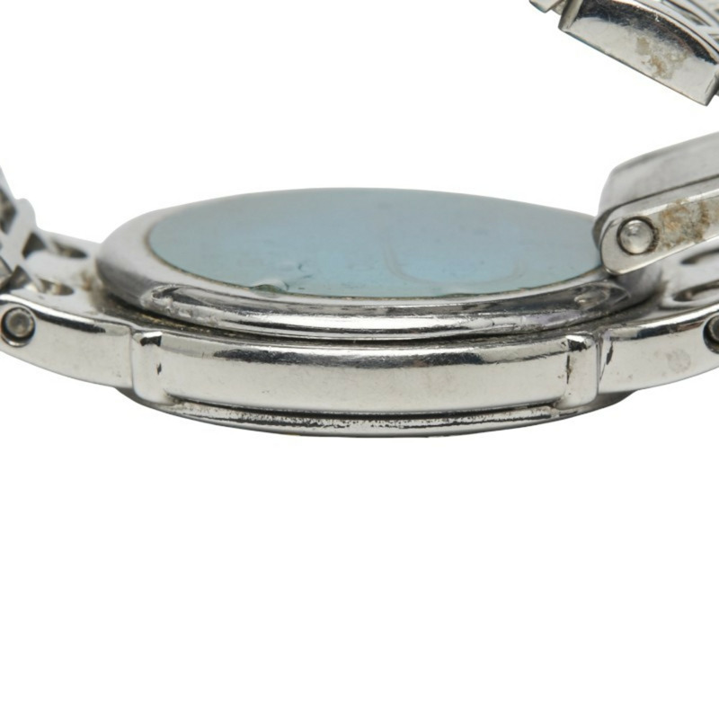 精工 Credor 手錶 7371-5030 石英 白色錶盤 不鏽鋼 女款 SEIKO-5