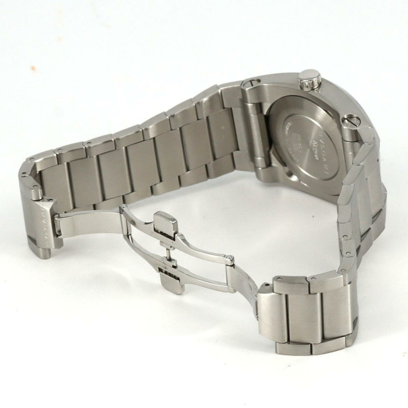 Bvlgari Ergon EG35S EG35BSSD AT 不鏽鋼自動腕錶-5