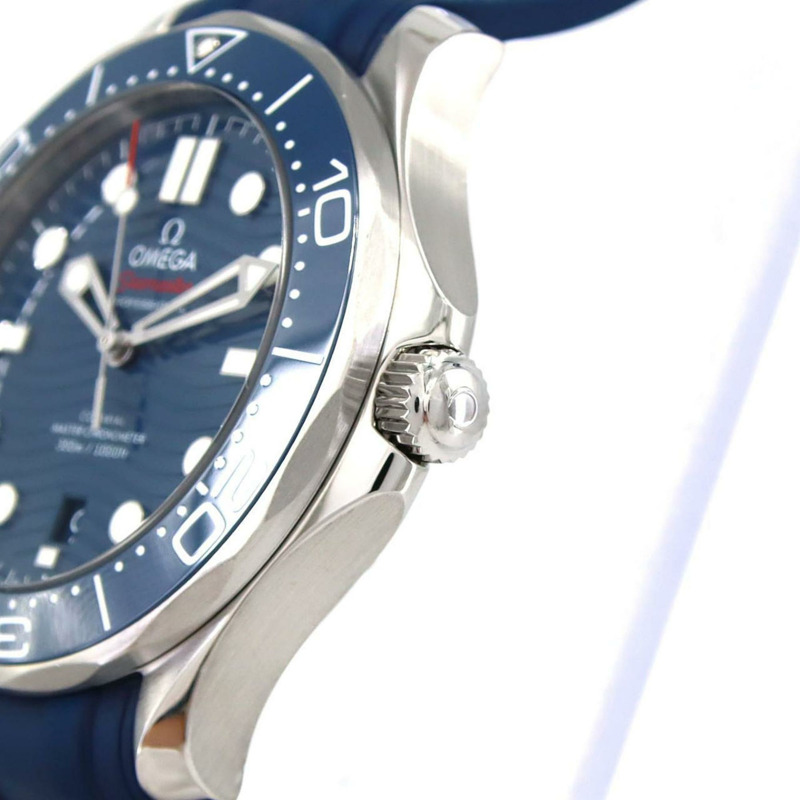 歐米茄海馬系列 300 公尺潛水錶 210.32.42.20.03.001 不鏽鋼自動腕錶-2