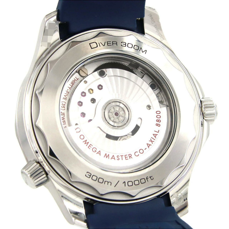 歐米茄海馬系列 300 公尺潛水錶 210.32.42.20.03.001 不鏽鋼自動腕錶-5