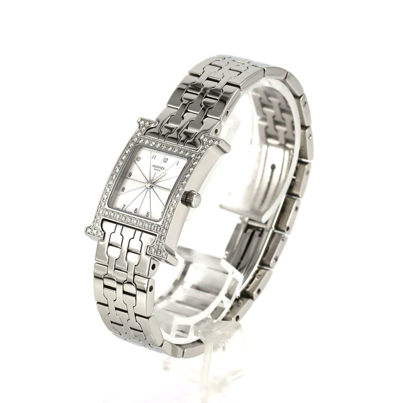 愛馬仕 H Watch D HH1.230 SS 石英腕錶-1