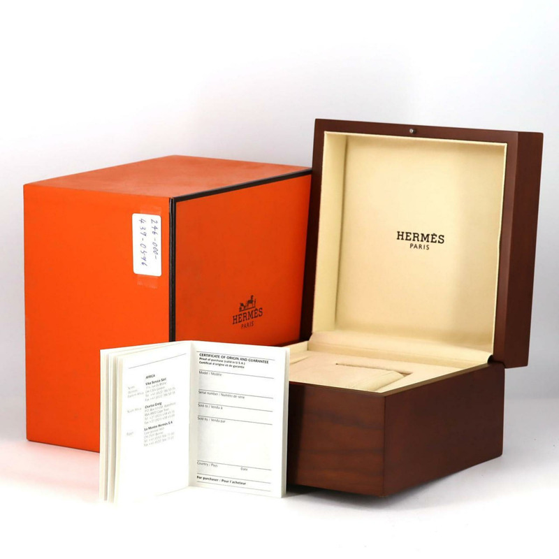 愛馬仕 H Watch D HH1.230 SS 石英腕錶-7