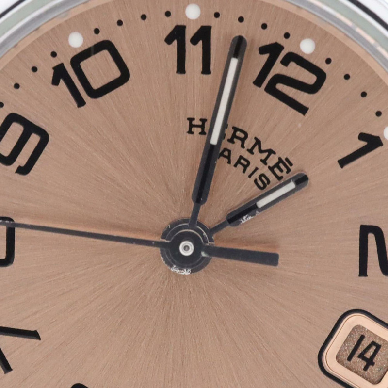 愛馬仕 Clipper CL4.210 不鏽鋼石英腕錶-5