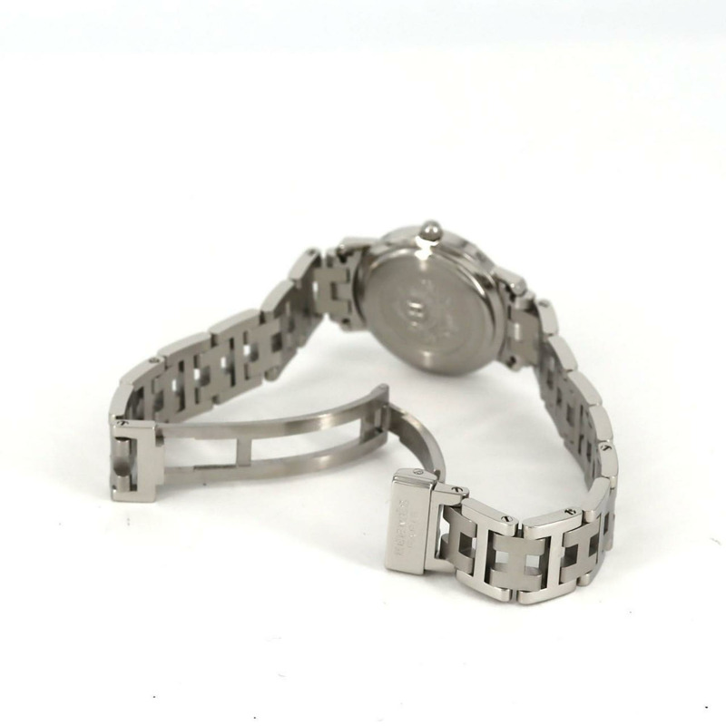 愛馬仕 Clipper CL4.210 不鏽鋼石英腕錶-8