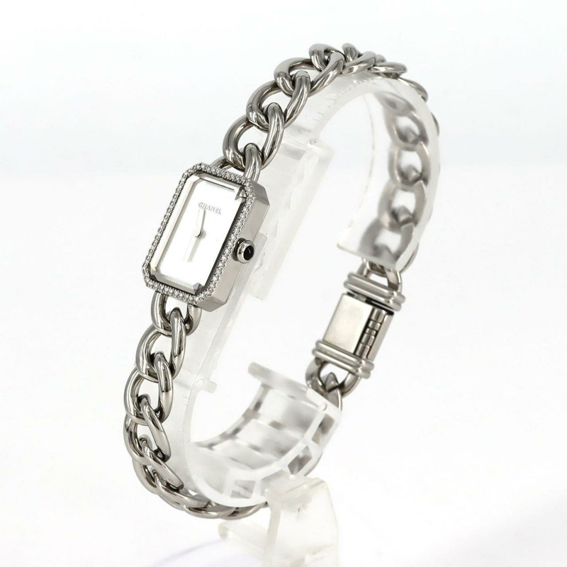 香奈兒 Premiere D H3253 SS 石英腕錶-1