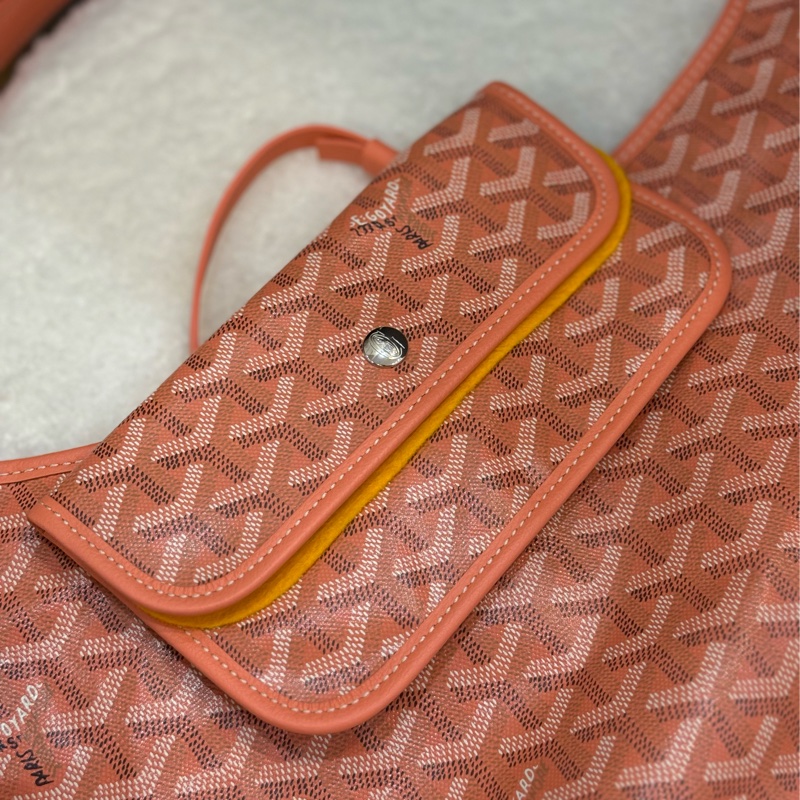 (全球限量400顆)goyard 珊瑚粉 hobo 🪸北京限定色-7