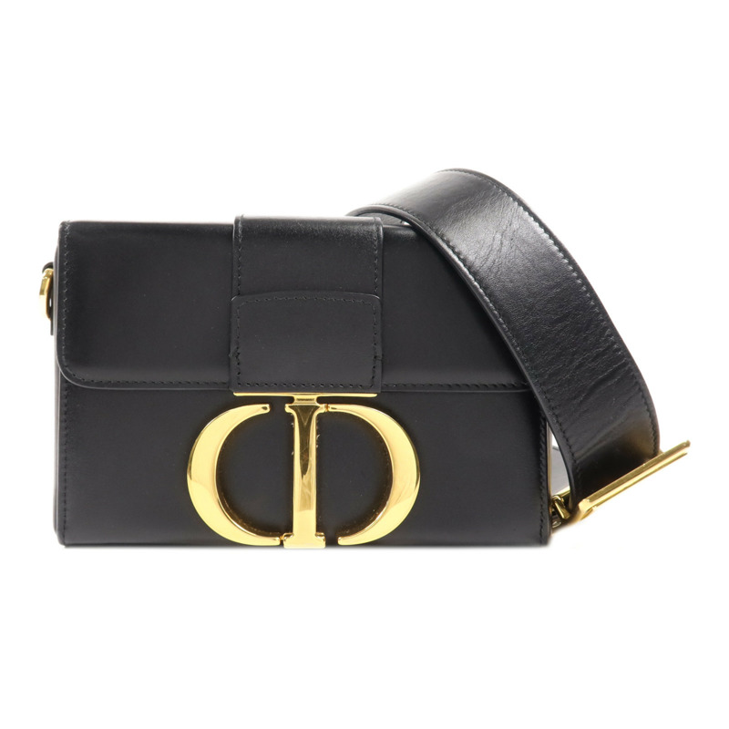Dior 牛皮皮革30 Montaigne金扣肩背袋-0