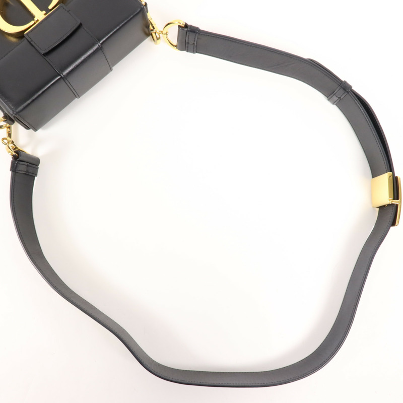 Dior 牛皮皮革30 Montaigne金扣肩背袋-7