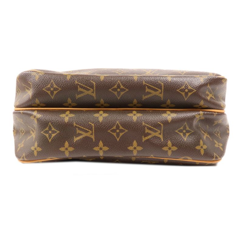 LOUIS VUITTON Monogram Reporter PM金扣肩背袋-3