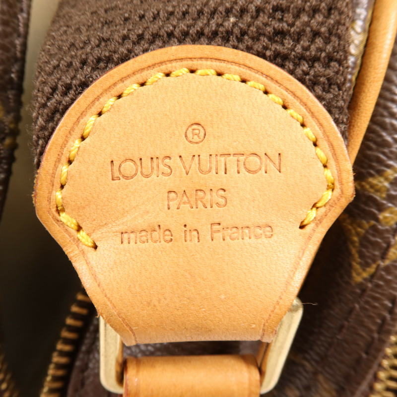 LOUIS VUITTON Monogram Reporter PM金扣肩背袋-5