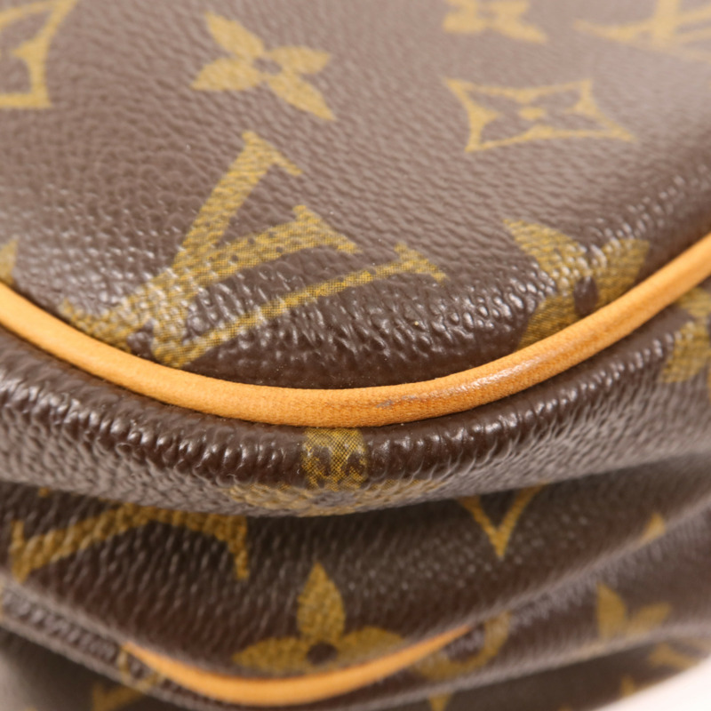 LOUIS VUITTON Monogram Reporter PM金扣肩背袋-9