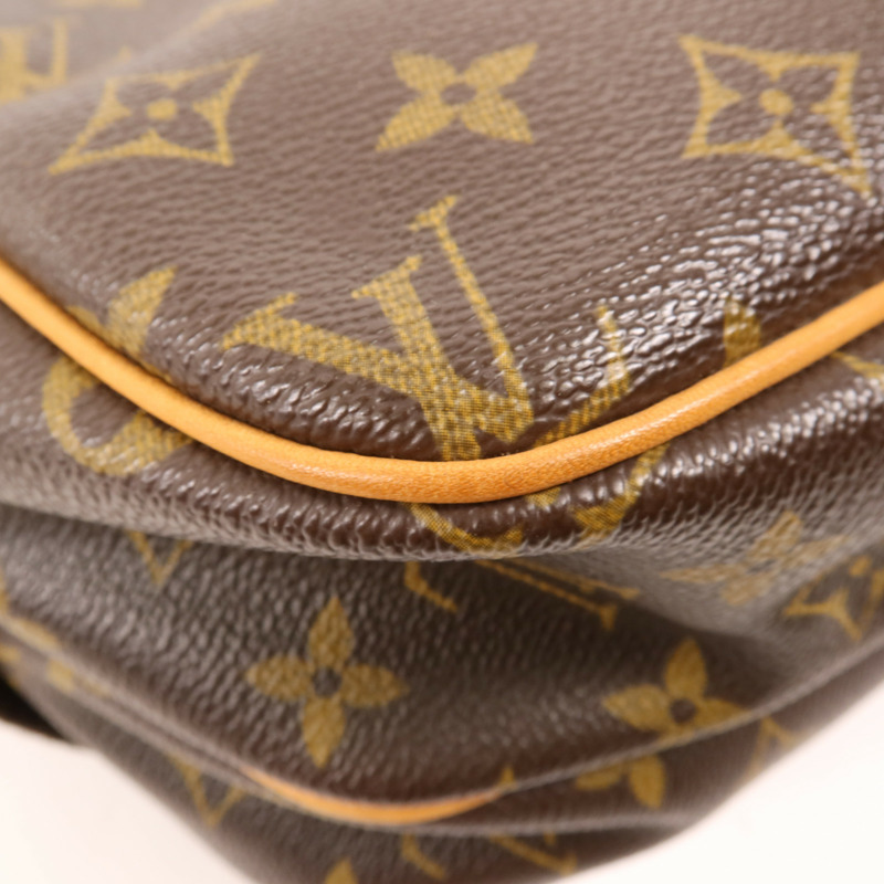 LOUIS VUITTON Monogram Reporter PM金扣肩背袋-12