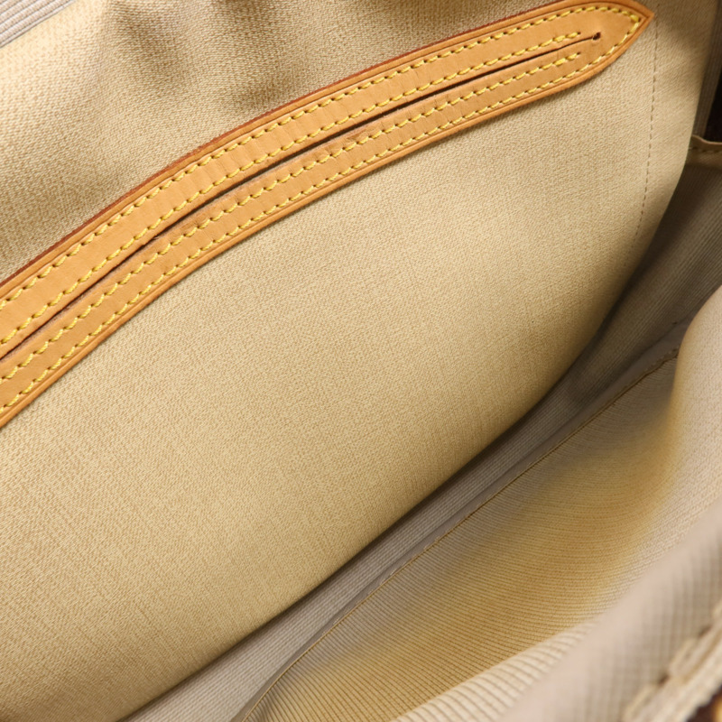 LOUIS VUITTON Monogram Reporter PM金扣肩背袋-15