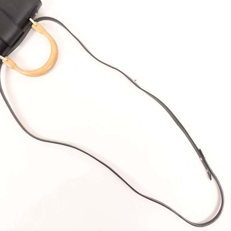 GOYARD 塗層帆布/牛皮皮革Saigon Mini銀扣手挽肩背兩用袋-7