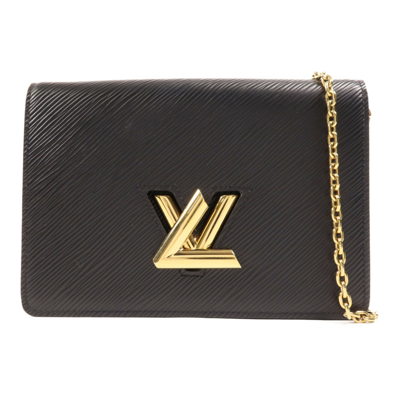 LOUIS VUITTON Epi Twist Shoulder Bag金扣鏈帶肩背袋-0