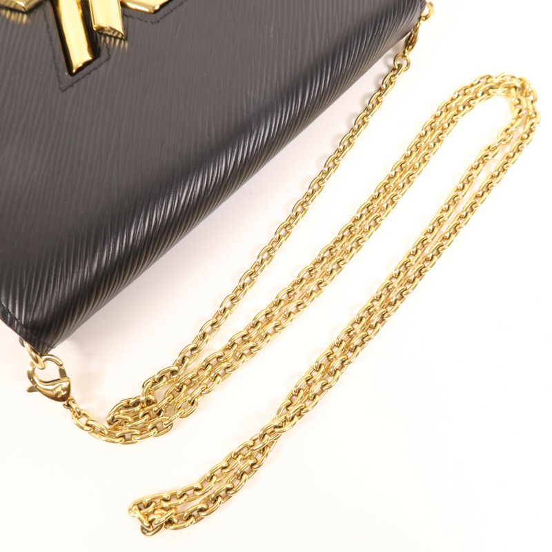 LOUIS VUITTON Epi Twist Shoulder Bag金扣鏈帶肩背袋-6