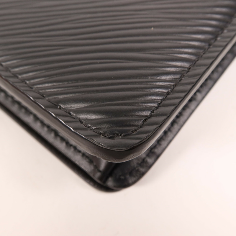 LOUIS VUITTON Epi Twist Shoulder Bag金扣鏈帶肩背袋-10