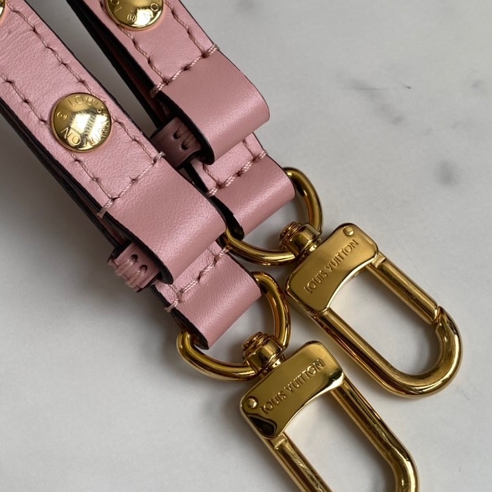 全新 LV NéoNoé MM M44020 粉色 水桶包-14