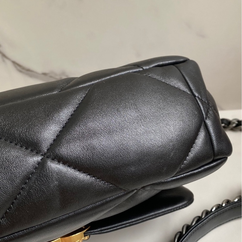 Chanel 19bag 全新 口蓋包 小號 26cm 晶片款-6