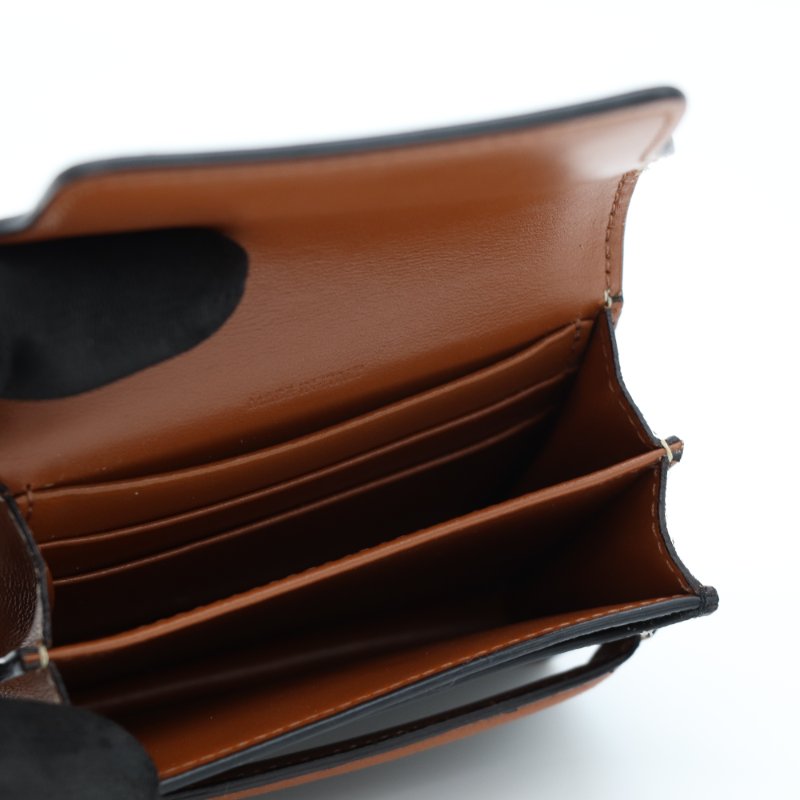 Celine 思琳 Triomphe 凱旋門 棕色 Canvas 卡夾 卡包 短夾-7