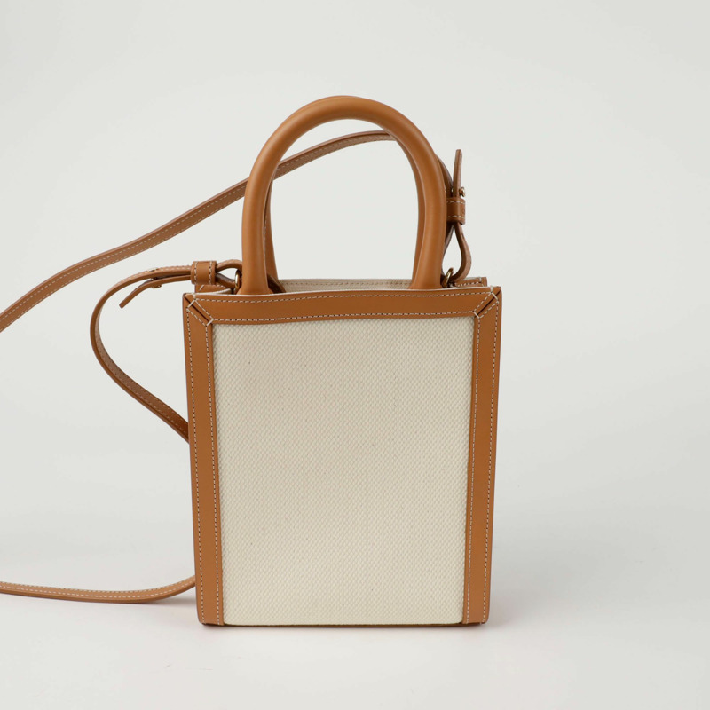 【包稅】CELINE 193302BNZ 直式 Cabas 迷你手提單肩包-2