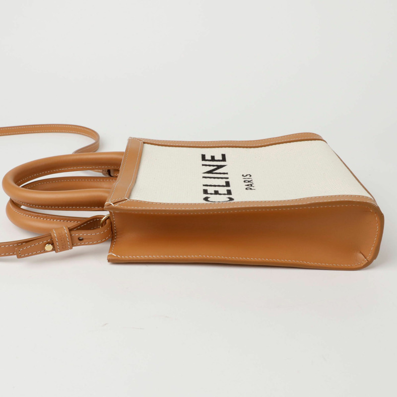 【包稅】CELINE 193302BNZ 直式 Cabas 迷你手提單肩包-3