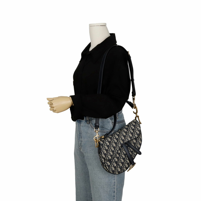 【包稅】DIOR M0455CTZQ 馬鞍帶單肩斜背包-10