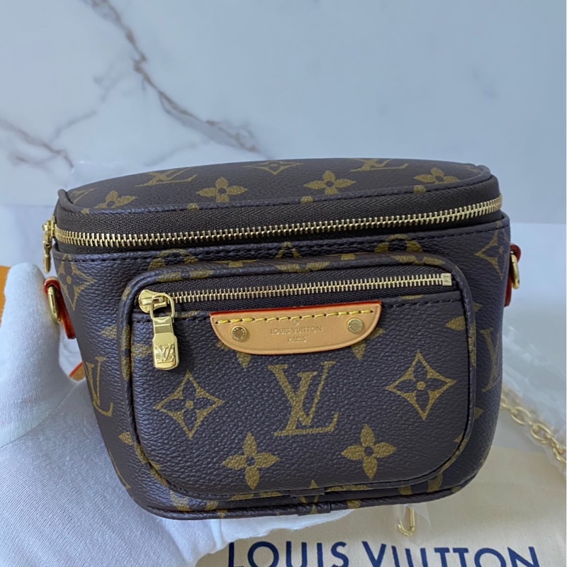 LV mini bumbag 斜背腰包 M82335 全新送禮可-4