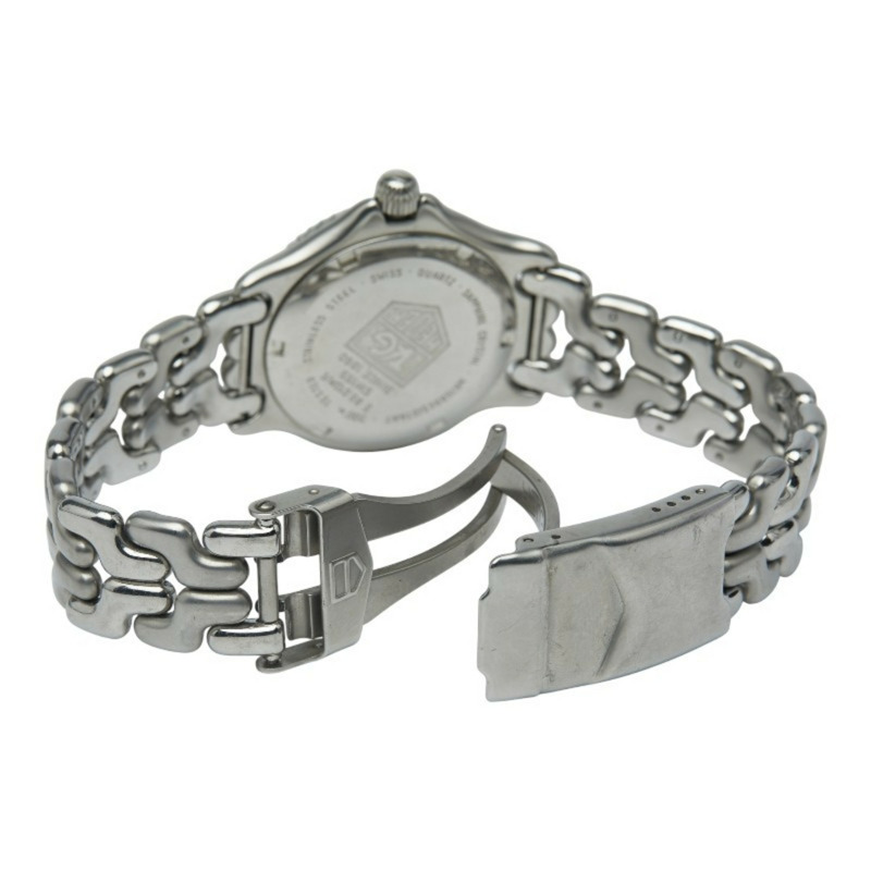 泰格豪雅 Sel 手錶 S99.013M E 石英 米色錶盤 不鏽鋼 女士腕錶 HEUER-2