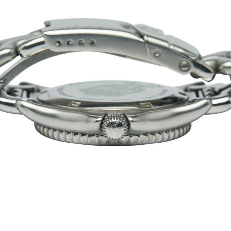 泰格豪雅 Sel 手錶 S99.013M E 石英 米色錶盤 不鏽鋼 女士腕錶 HEUER-4