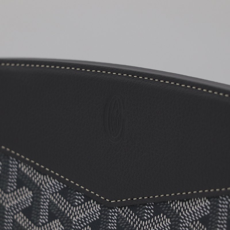 【超級新♥️實物絕美🌟小編推薦】Goyard Rouette Structuré Mini 灰色 經典花紋  鏈條包 單肩包 托特包-13