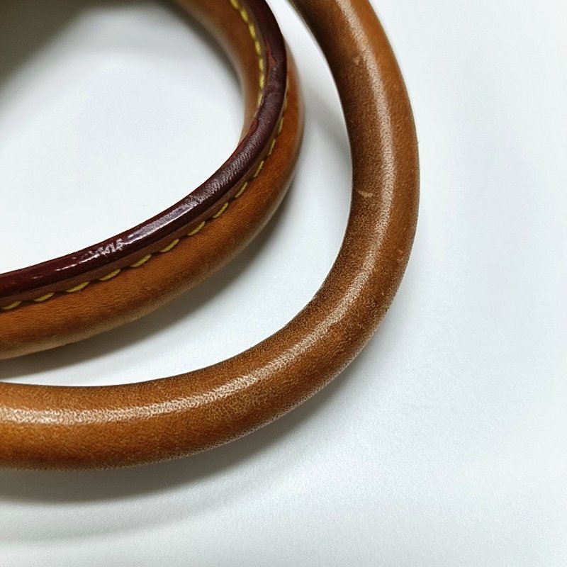 LOUIS VUITTON SPEEDY 30 白色塗層帆布棋盤格波士頓包手提包 金色五金-9