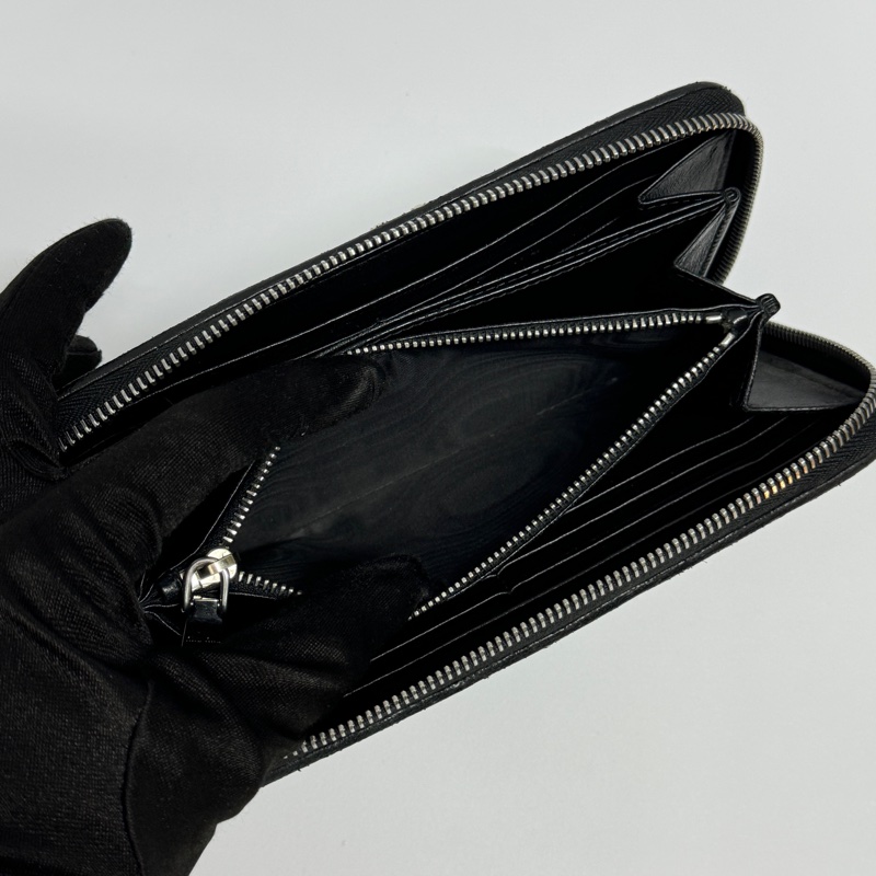 (極新🎁 超稀有!) Miu Miu 張員瑛 水鑽長夾 專櫃35000!-12