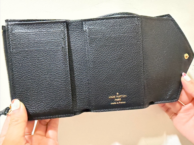 LV黑皮夾-3