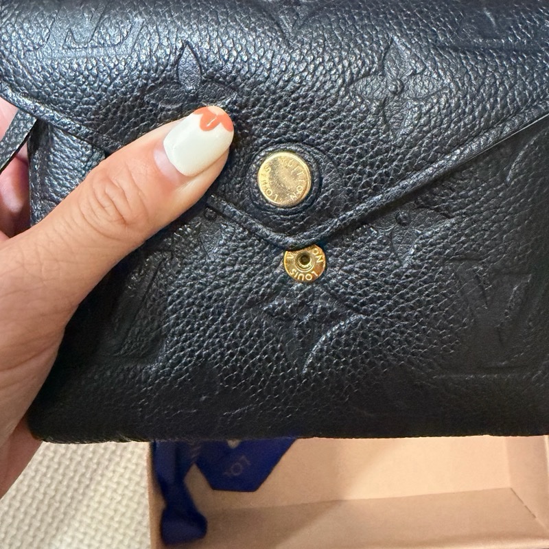 LV黑皮夾-5