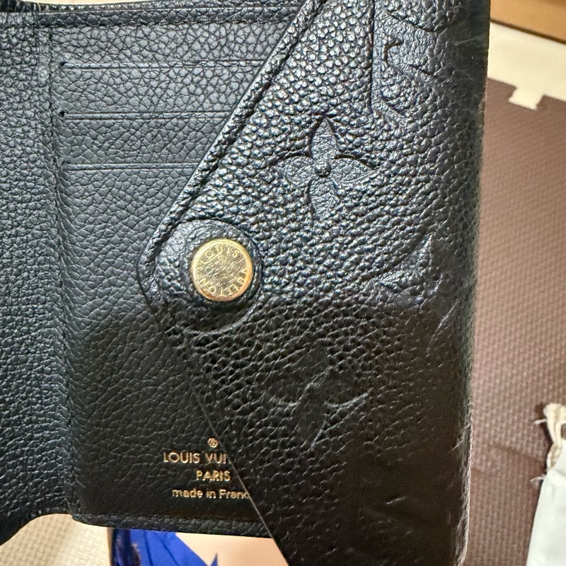 LV黑皮夾-7