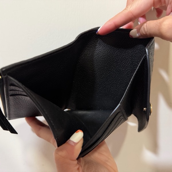 LV黑皮夾-13