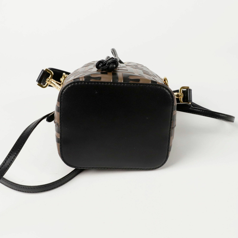 FENDI Montrezzo 迷你水桶手提單肩包 8BS010-6