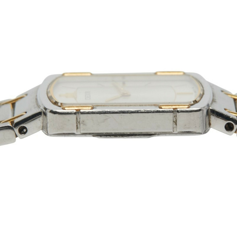 精工 Credor 手錶 2F70-5600 石英 銀色錶盤 不鏽鋼 鍍層 女款 SEIKO-5