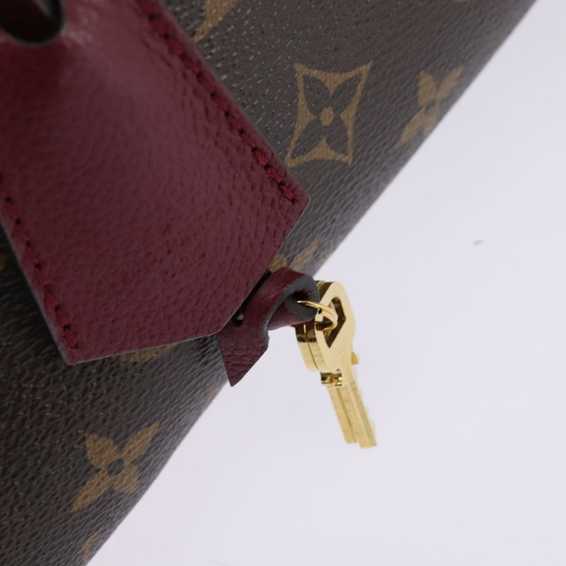 【日本直送】路易威登 Monogram PopincourtPM 手提包 2way 酒紅色 M43462 LV Auth 144618-9