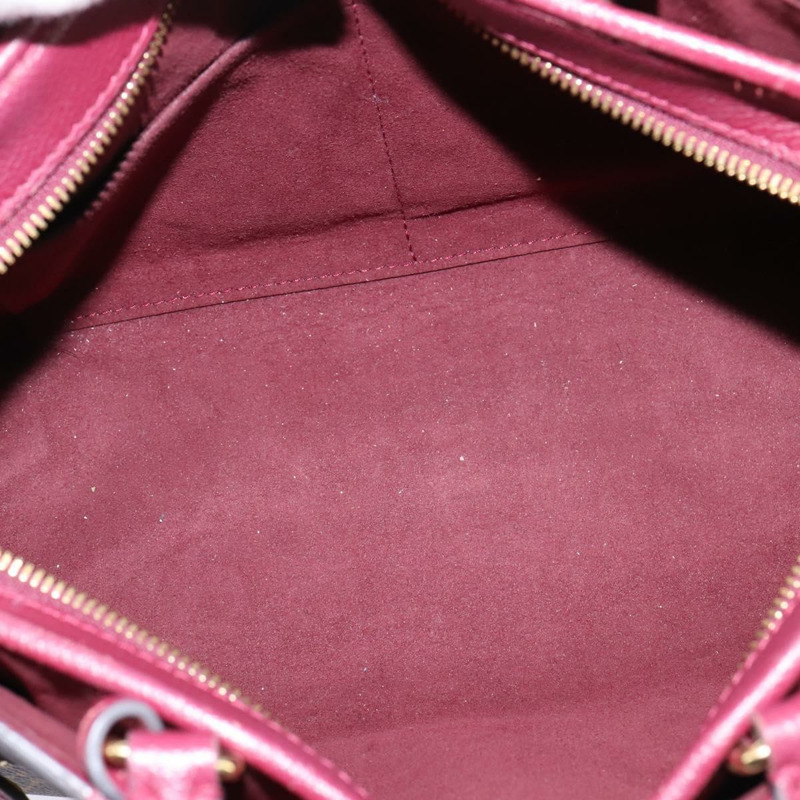 【日本直送】路易威登 Monogram PopincourtPM 手提包 2way 酒紅色 M43462 LV Auth 144618-11
