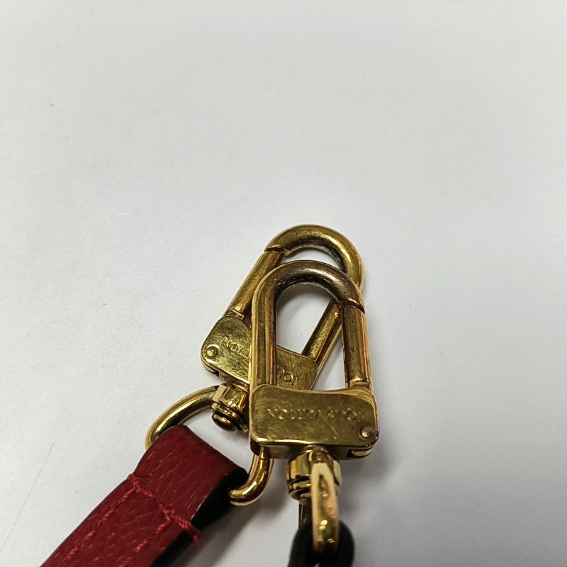 LOUIS VUITTON VENUS 棕色塗層帆布老花單肩包手提包斜背包 金色五金 可拆卸肩帶-15