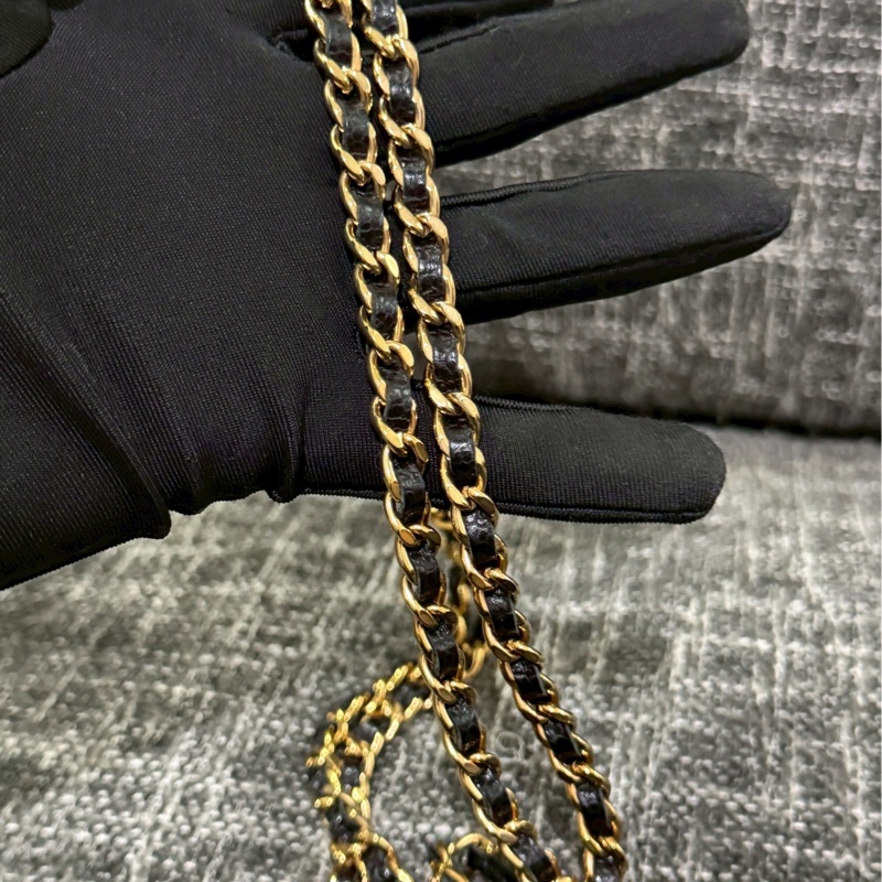 香奈兒荔枝皮黑金woc-9