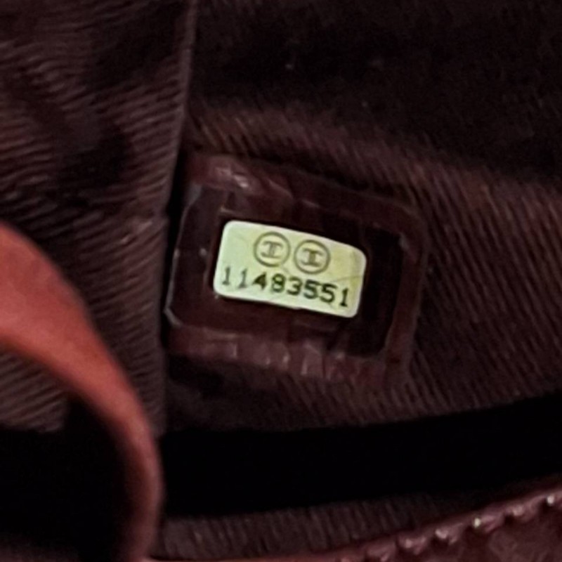 CHANEL 香檳金 銀鍊康朋包-21