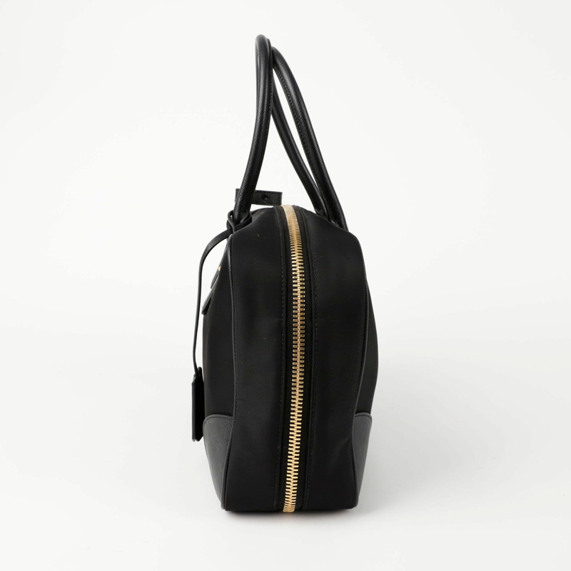 PRADA 大號三角形標誌托特單肩包 1BB114-3