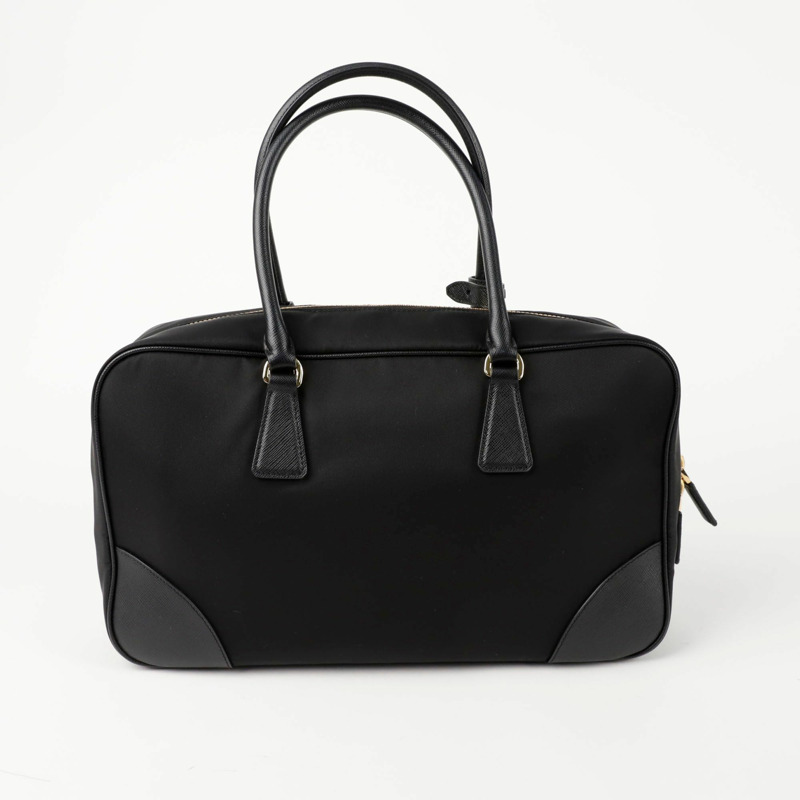 PRADA 大號三角形標誌托特單肩包 1BB114-4