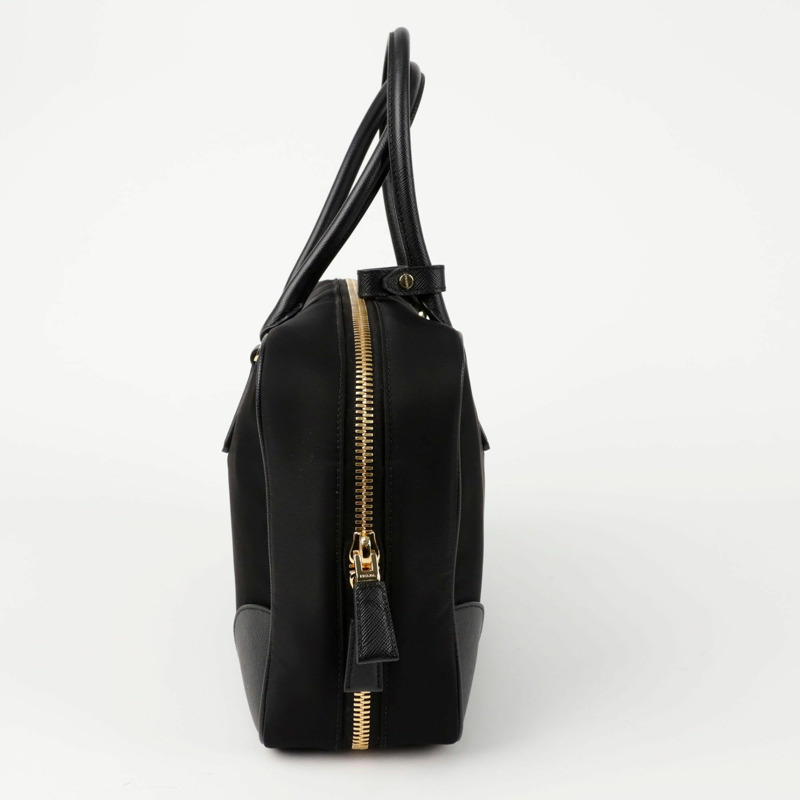 PRADA 大號三角形標誌托特單肩包 1BB114-5