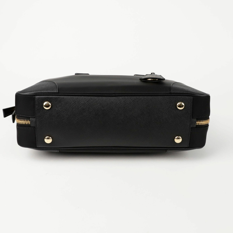 PRADA 大號三角形標誌托特單肩包 1BB114-6