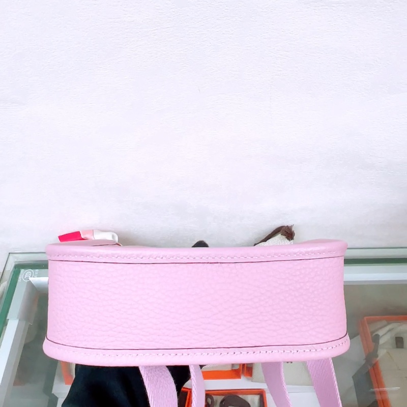 閒置 Hermes mini evelyne 錦葵紫銀扣 U-5