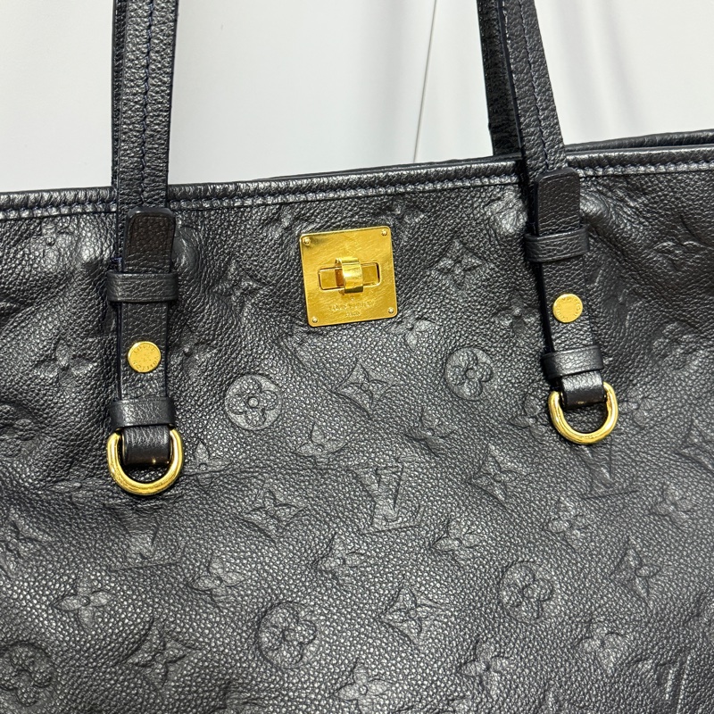 (超稀有⏰) LV 專櫃高級款 全牛皮凱莉釦 托特包👜 專櫃13萬!-4